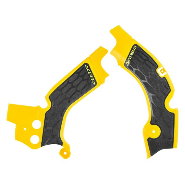 Acerbis® - X-Grip Yellow/Black Frame Guards
