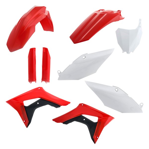 Acerbis® - Full Red/White/Black (Original 17) Plastic Kit