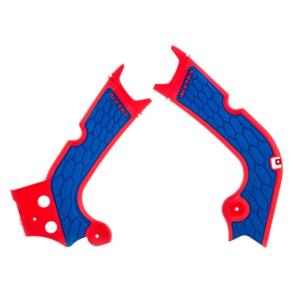 Acerbis® - X-Grip Red/Blue Frame Guards