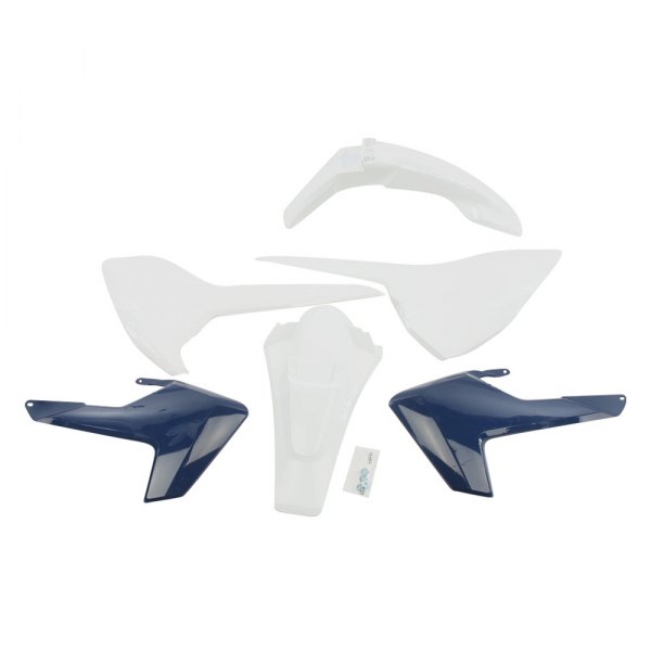 Acerbis® - Standard™ White/Blue (Original 17) Plastic Kit