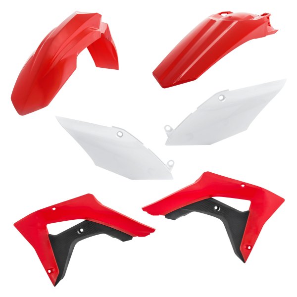 Acerbis® - Standard™ Red/White/Black (Original 18) Plastic Kit