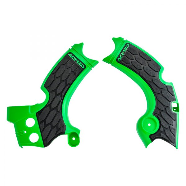 Acerbis® - X-Grip Green/Black Frame Guards
