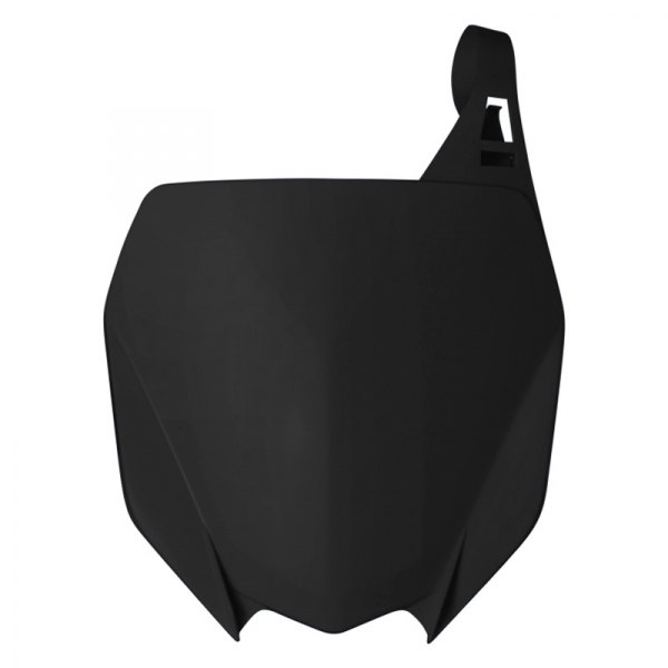 Acerbis® - Front Black Plastic Number Plate