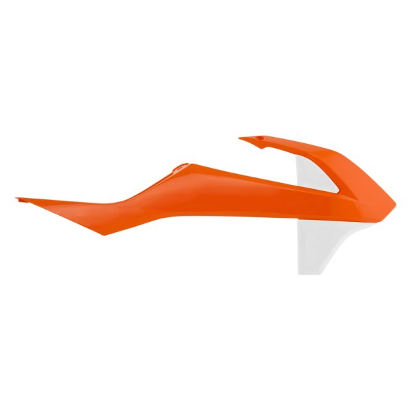 Acerbis® - Orange/White Radiator Shrouds