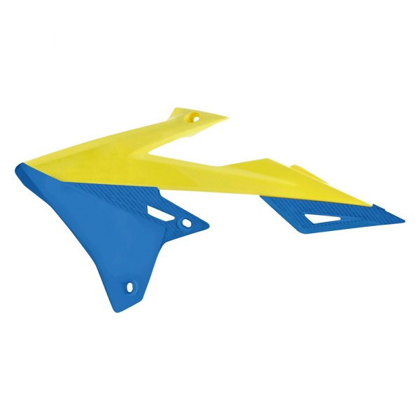 Acerbis® - Yellow/Blue Radiator Shrouds