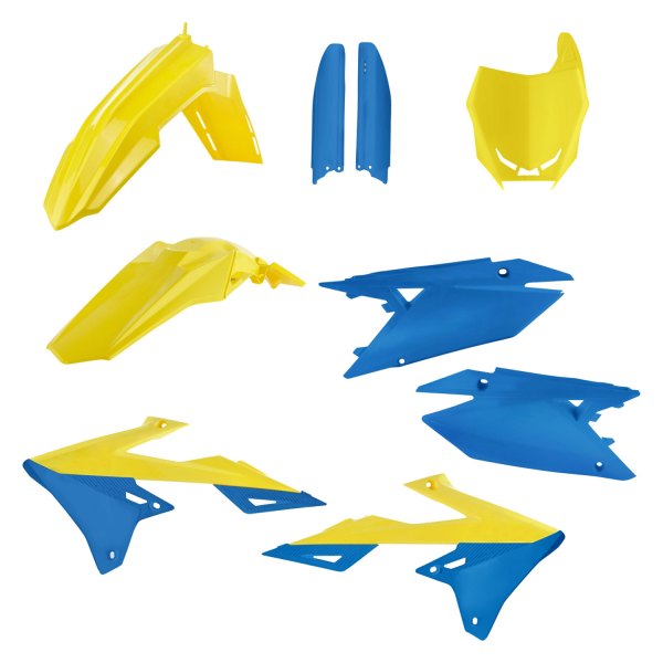 Acerbis® - Full Yellow/Blue Plastic Kit