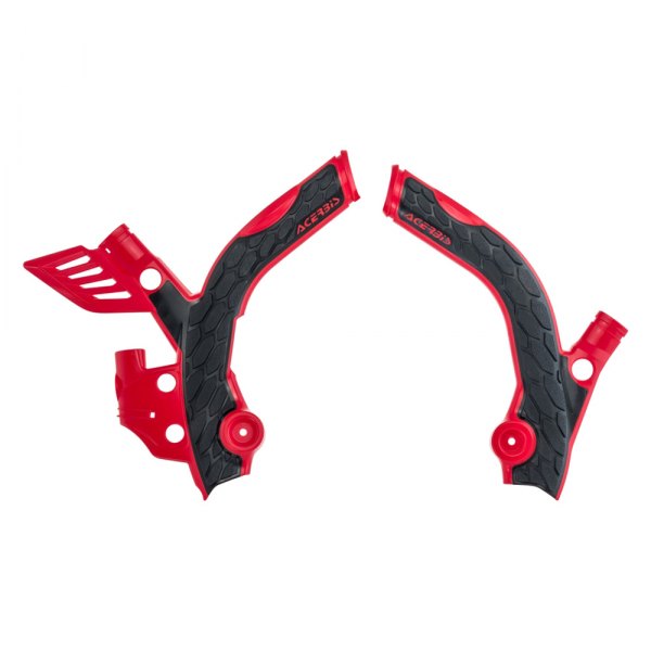 Acerbis® - X-Grip Red/Black Frame Guards