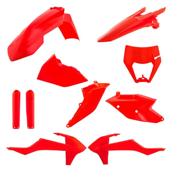Acerbis® - Full Flo-Orange Plastic Kit
