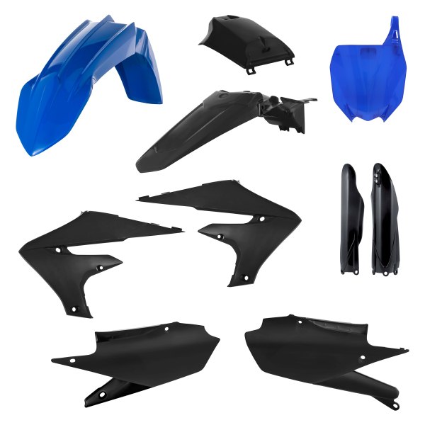 Acerbis® - Full Blue/Black Plastic Kit