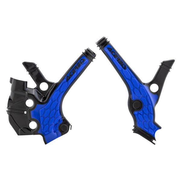 Acerbis® - X-Grip Black/Blue Frame Guards