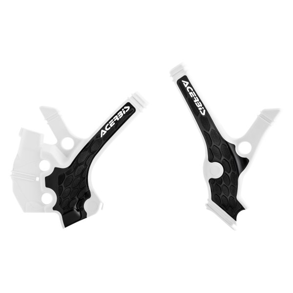 Acerbis® - X-Grip Black/White Frame Guards