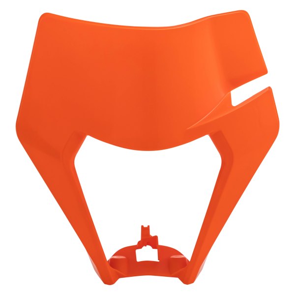 Acerbis® - Front Orange Plastic Headlight Mask