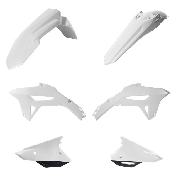 Acerbis® - Standard™ White/Black Plastic Kit