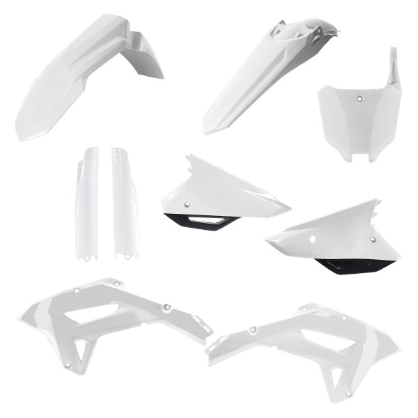 Acerbis® - Full White/Black Plastic Kit