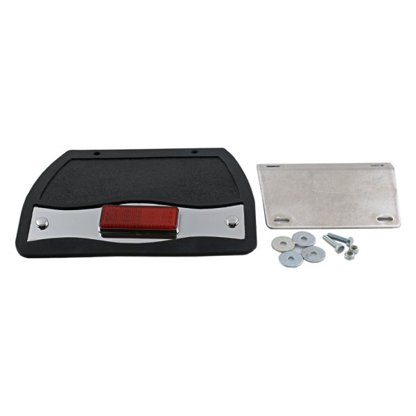Add On Accessories® - Mud Flap with Rectangle Red LED
