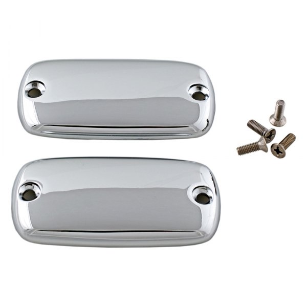 Add On Accessories® - Plain Chrome Plain Master Cylinder Covers