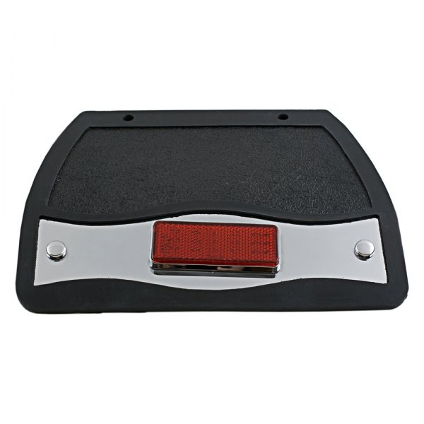Add On Accessories® - Custom Mud Flap with Rectangle Red LED