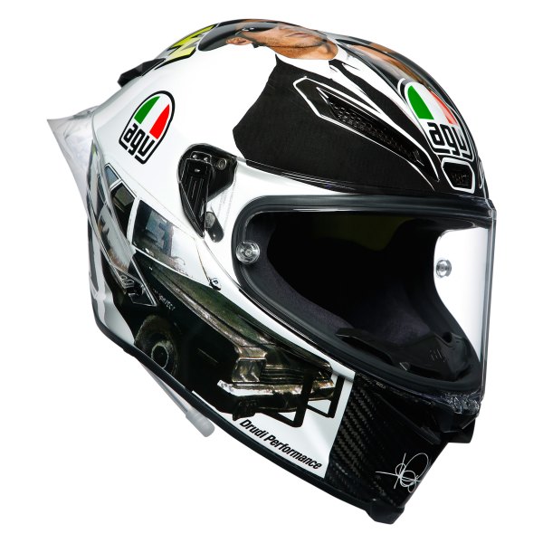 AGV Pista GP RR Esenza 46 Motorcycle Helmet Black/Yellow 