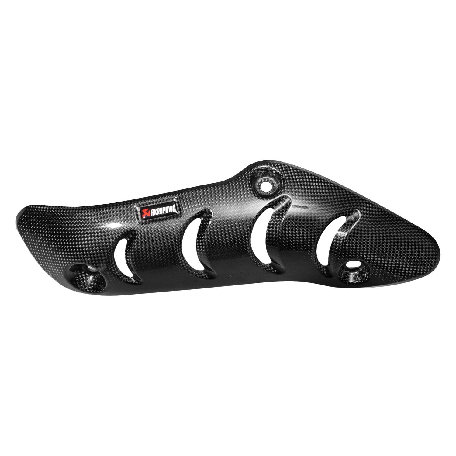 Akrapovic® - Carbon Fiber Heat Shield - MOTORCYCLEiD.com