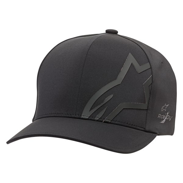 Alpinestars® - Corp Shift Curve Bill Delta Hat (Small/Medium, Black)