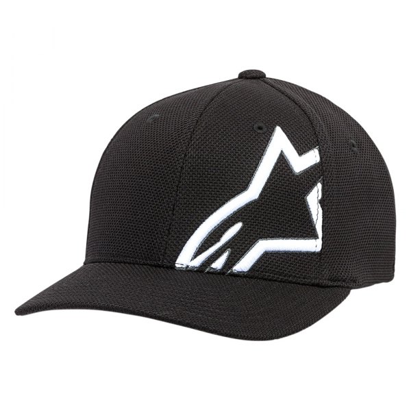 Alpinestars® - Corp Shift Mock Mesh Hat (Small/Medium, Black/White)