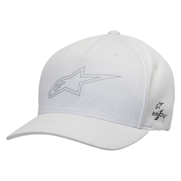 Alpinestars® - Ageless Jack Tech Curve Bill Hat (Large/X-Large, White)