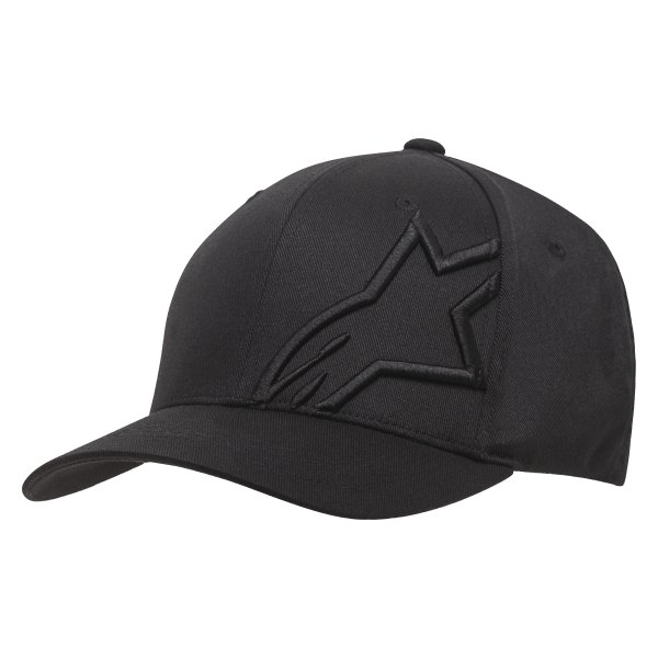 Alpinestars® - Corporate Shift 2 Curved Brim Men's Hat (Large/X-Large, Black/Black)