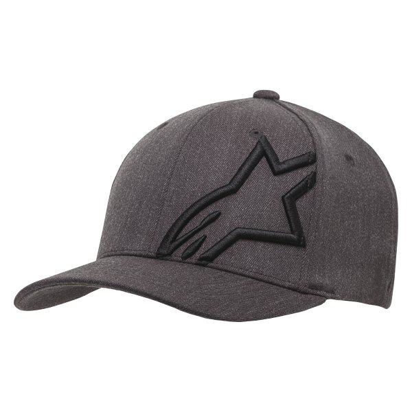Alpinestars® - Corporate Shift 2 Curved Brim Men's Hat (Large/X-Large, Dark Gray/Black)