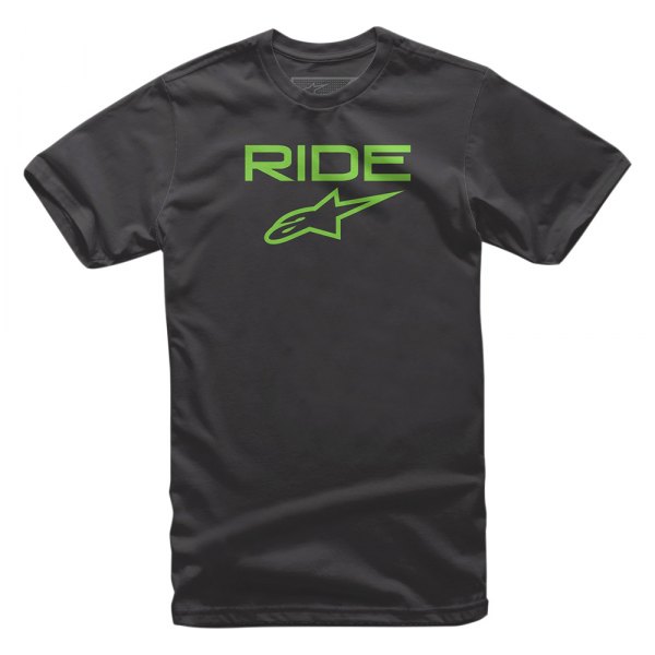Alpinestars® - Ride 2.0 Tee (Large, Black/Green)
