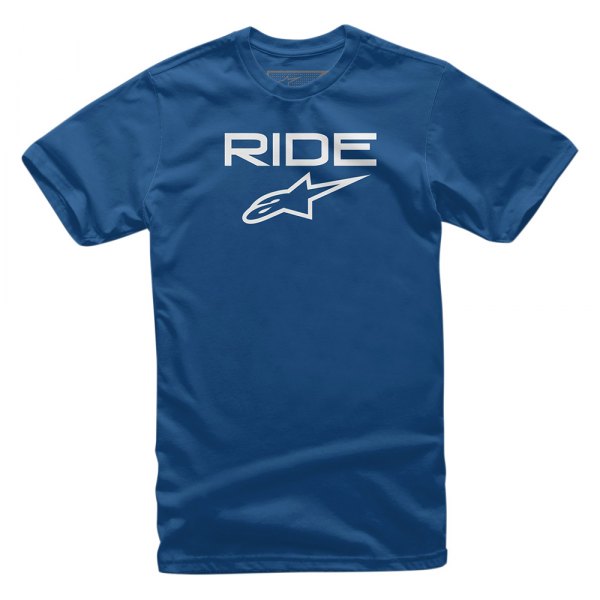 Alpinestars® - Ride 2.0 Medium Royal Blue/White T-Shirt