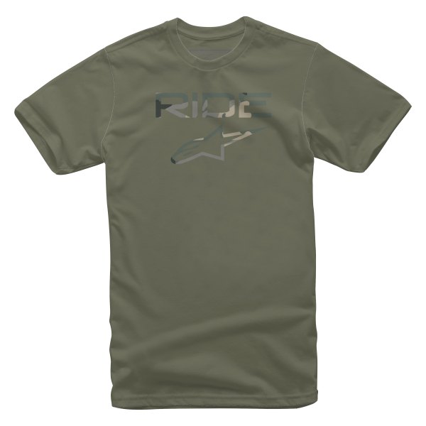 Alpinestars® - Ride 2.0 T-Shirt (2X-Large, Camo Military)