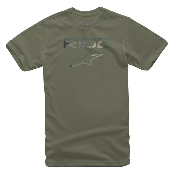 Alpinestars® - Ride 2.0 T-Shirt (Medium, Camo Military)