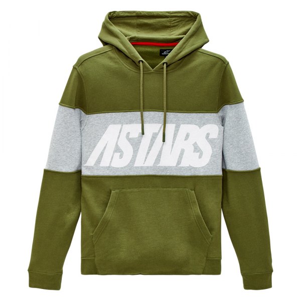 Alpinestars® - Border Sweatshirt Hoodie (2X-Large, Olive)