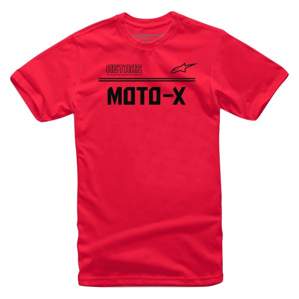 Alpinestars® - Astars Moto-X Tee (Medium, Red/Black)