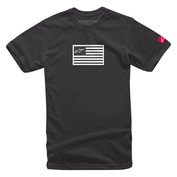 Alpinestars® - Flagged Medium Black T-Shirt