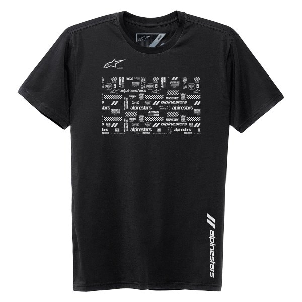 Alpinestars® - Chaotic X-Large Black T-Shirt