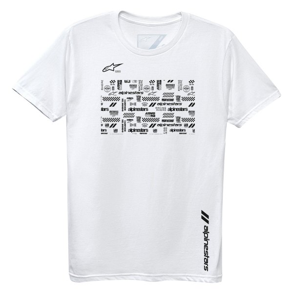 Alpinestars® - Chaotic Medium White T-Shirt