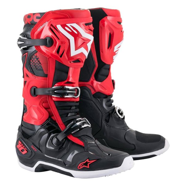 Alpinestars® - Tech 10 Men's Boots (US 11, Red/Black)