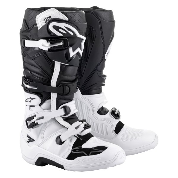 Alpinestars® - Tech 7 Men's Boots (US 10, White/Black)