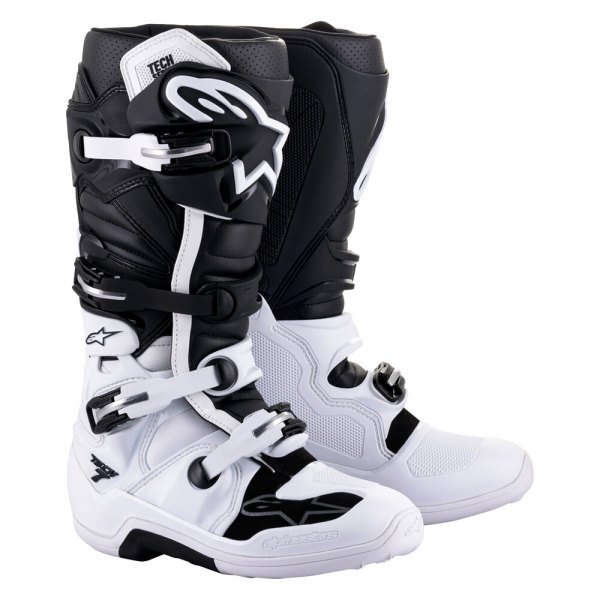Alpinestars® - Tech 7 Men's Boots (9, White/Black)