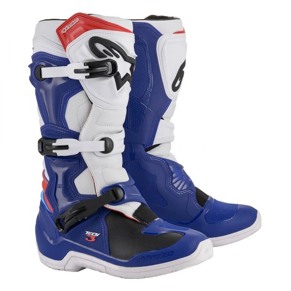 Alpinestars® - Tech 3 Men's Boots (US 07, Blue/White/Red)