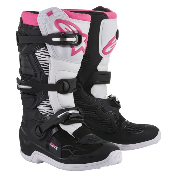 Alpinestars® - Women's Boots (US 06, Black/White/Pink)