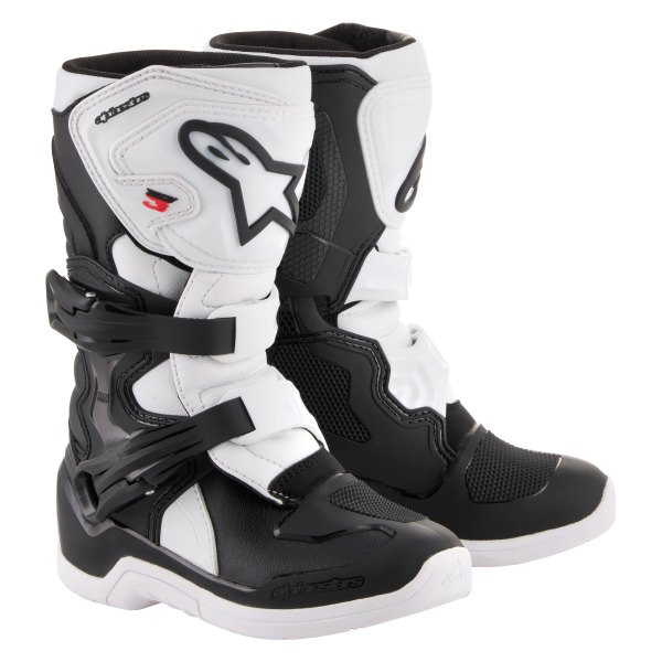 Alpinestars® - Tech 3S Youth Boots (US 04, Black/White)