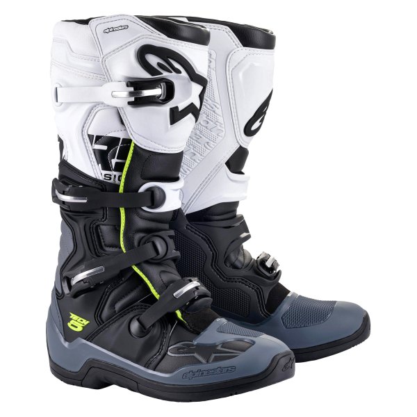 Alpinestars® - Tech 5 Men's Boots (US 11, Black/Dark Gray/White)