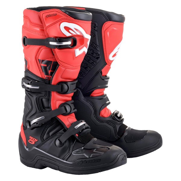 Alpinestars® - Tech 5 Men's Boots (US 10, Black/Red)
