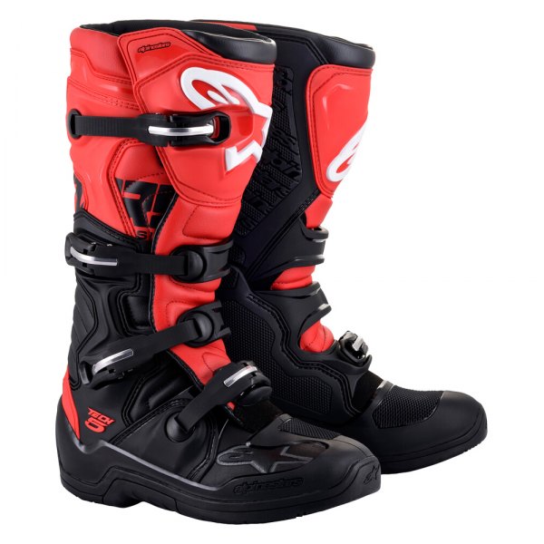 Alpinestars® - Tech 5 Men's Boots (US 06, Black/Red)