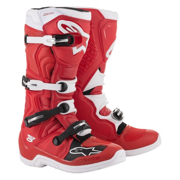 Alpinestars® - Tech 5 Men's Boots (US 10, Red/White)