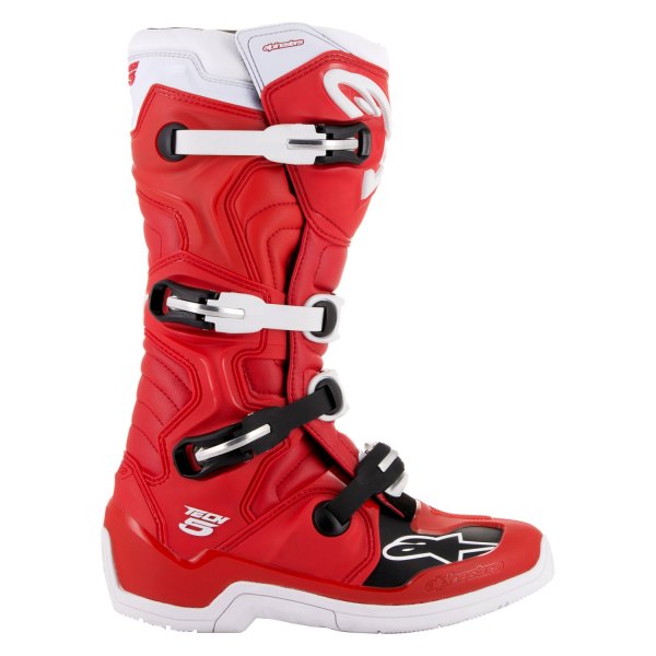 Alpinestars® - Tech 5 Men's Boots (US 12, Red/White)