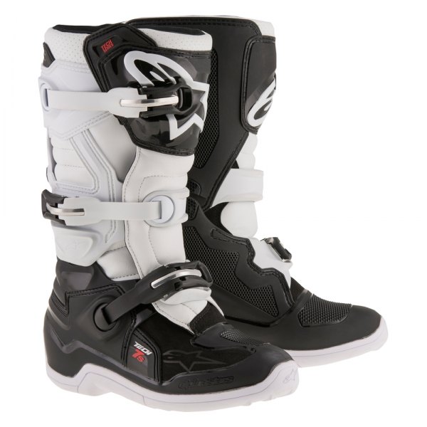 Alpinestars® - Tech 7S Youth Boots (US 02, Black/White)