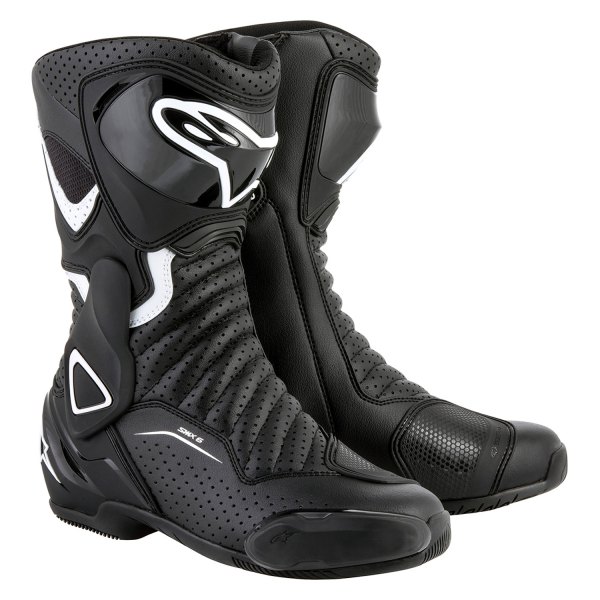 Alpinestars® - ST SMX-6 V2 Vented Boots (36, Black/White)